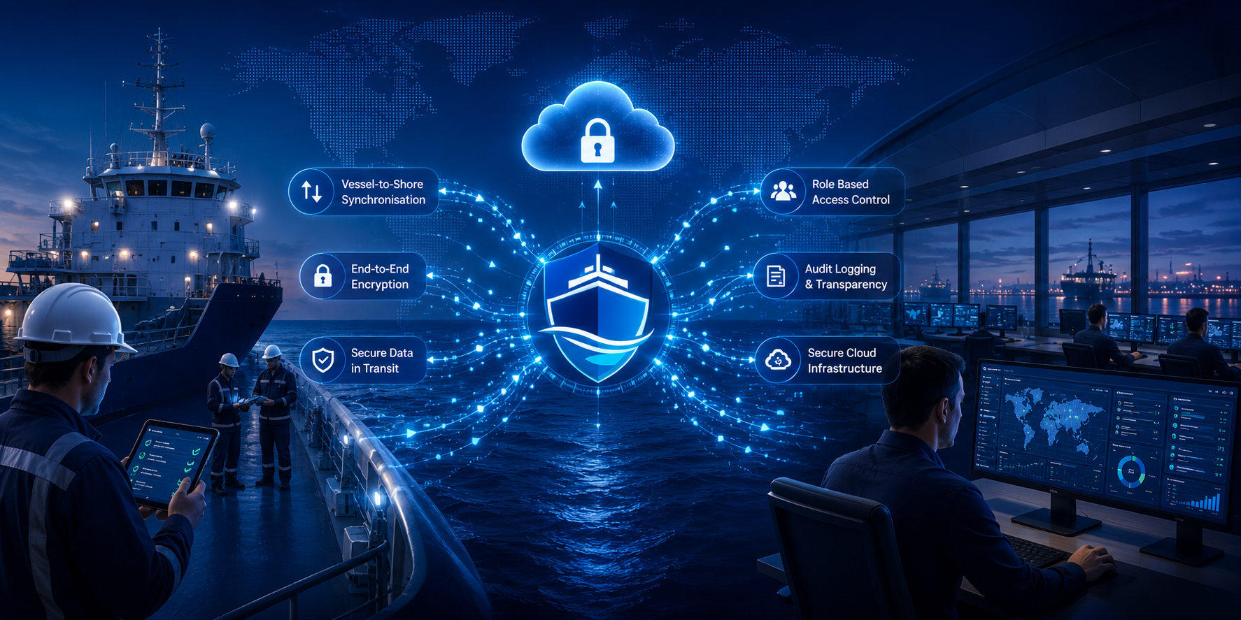 Security page: Hero image